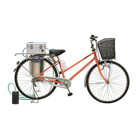 Water store purifying bicycle